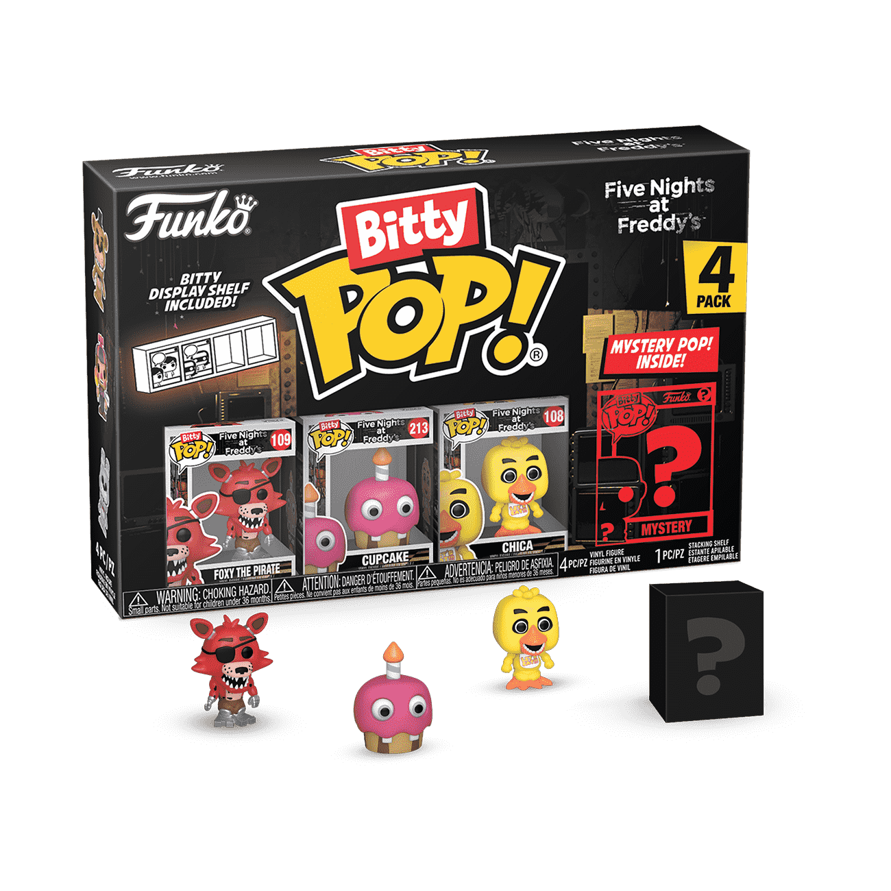 Bitty Pop! Five Nights at Freddy's 4-Pack Series 2