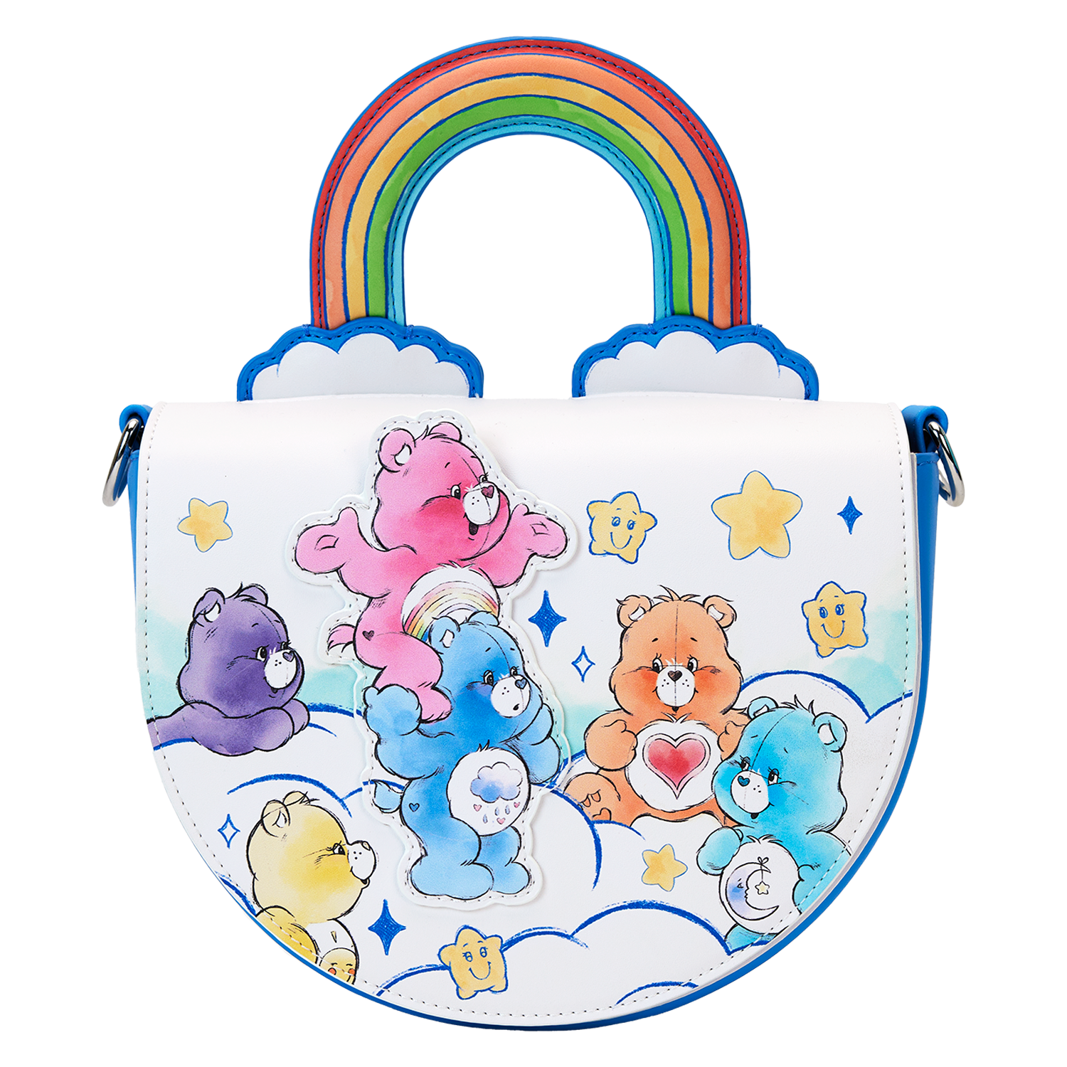 Care Bears Care-A-Lot Rainbow Handle Crossbody Bag