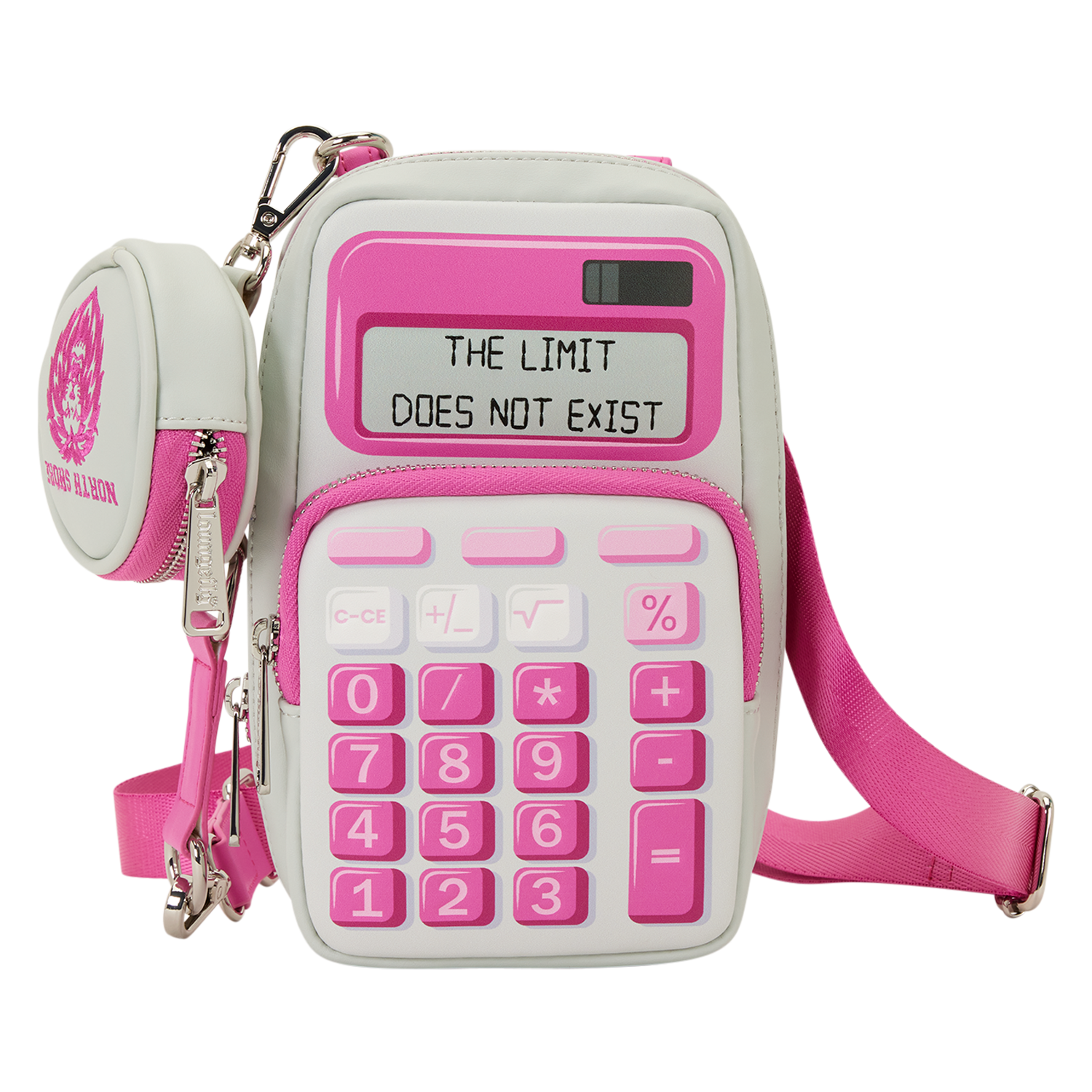 Mean Girls Calculator Cell Phone Crossbody Bag with Coin Bag