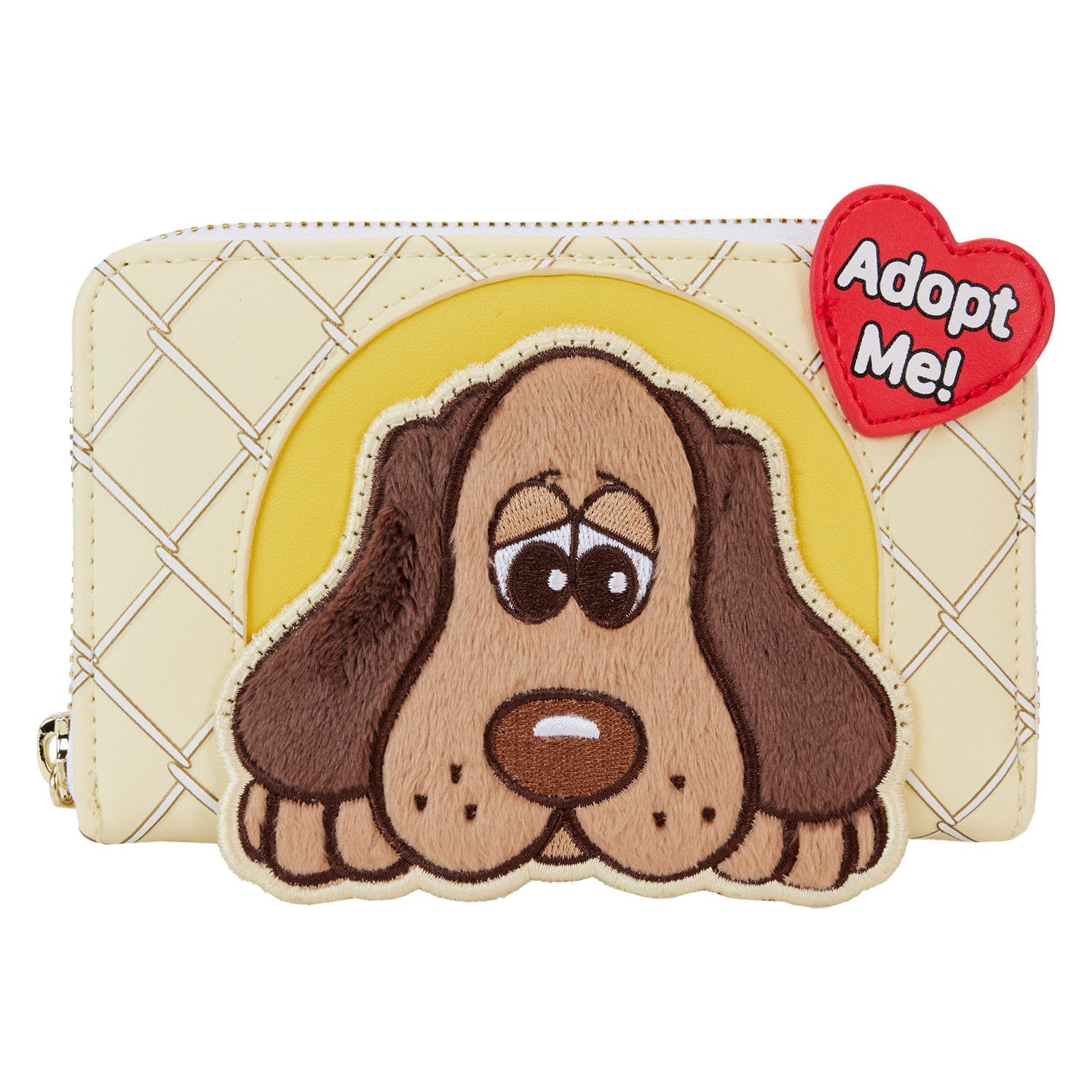 Pound Puppies 40th Anniversary Plush Zip Around Wallet
