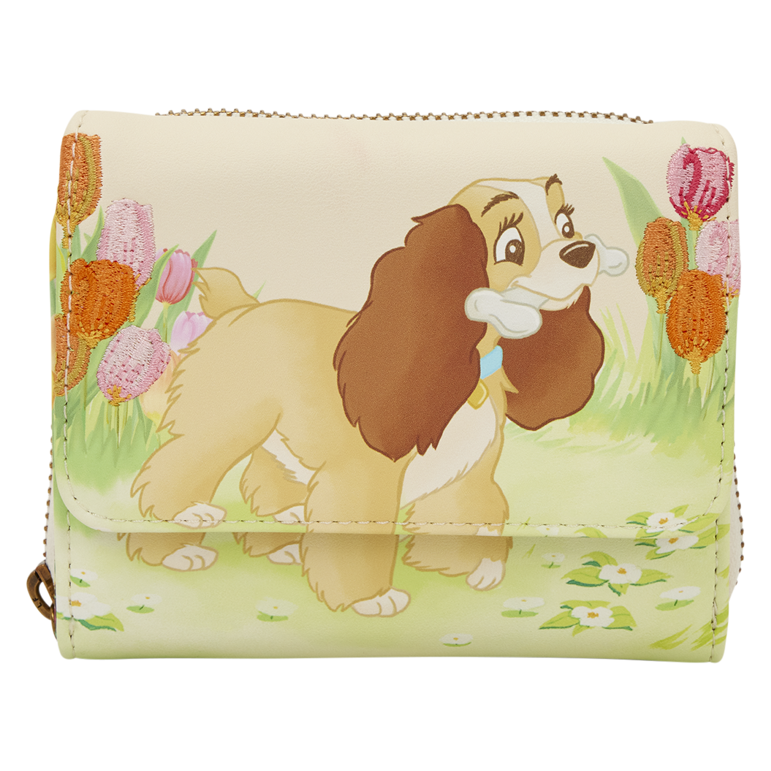 Lady and the Tramp Pastel Tulip Trifold Wallet